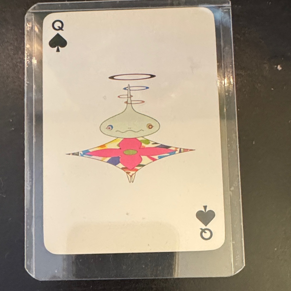 Louis Vuitton Marukami Multicolor Monogram Playing Card